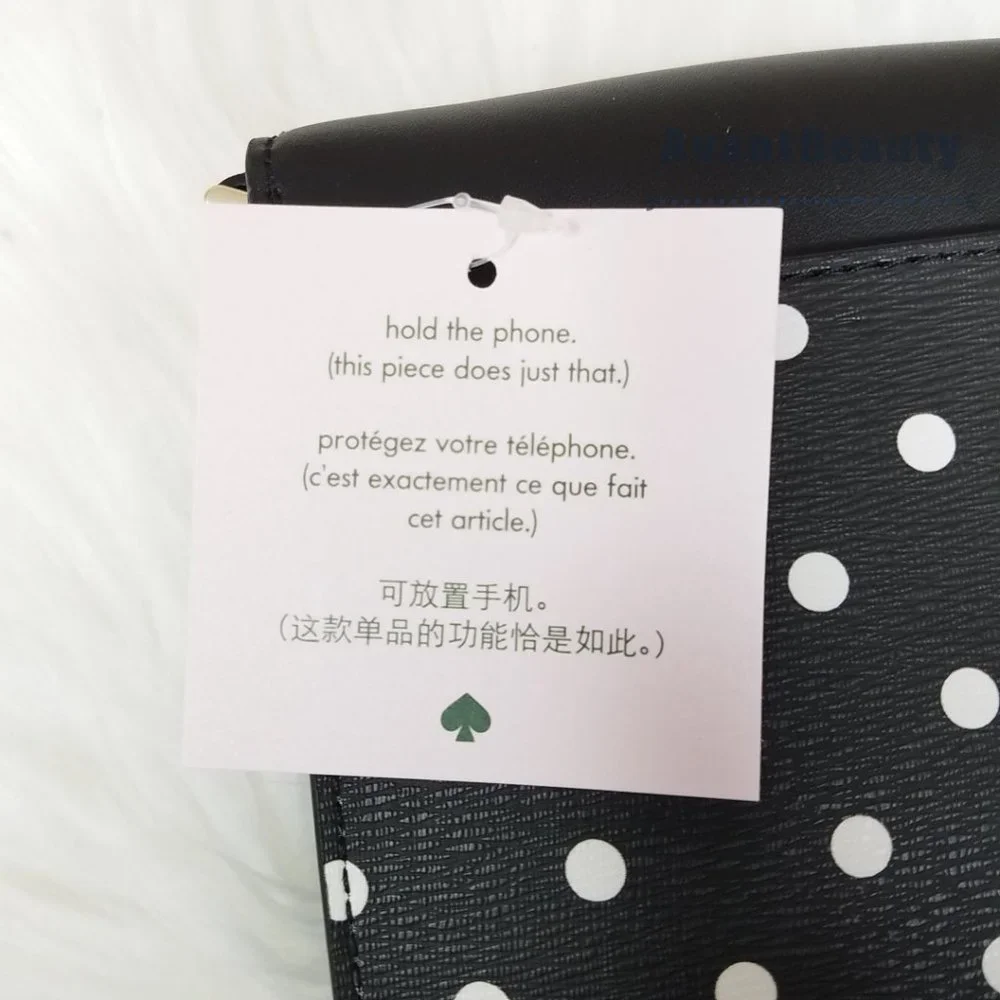 Disney kate spade new york minnie mouse north south flap phone crossbody NWT